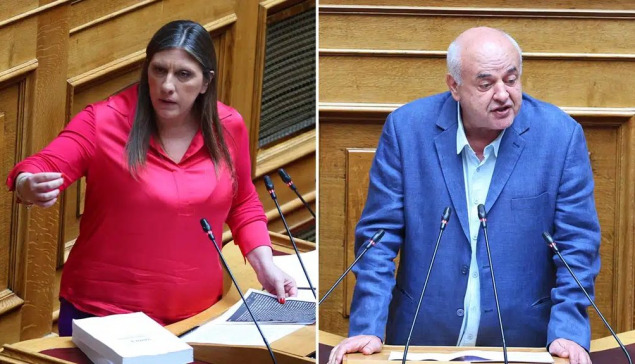 Νέα μετωπική Κωνσταντοπούλου με Καραθανασόπουλο: «Επαγγελματίες του κομμουνισμού με μισθό» – «Το τέλος του κατήφορου είναι ο βούρκος»