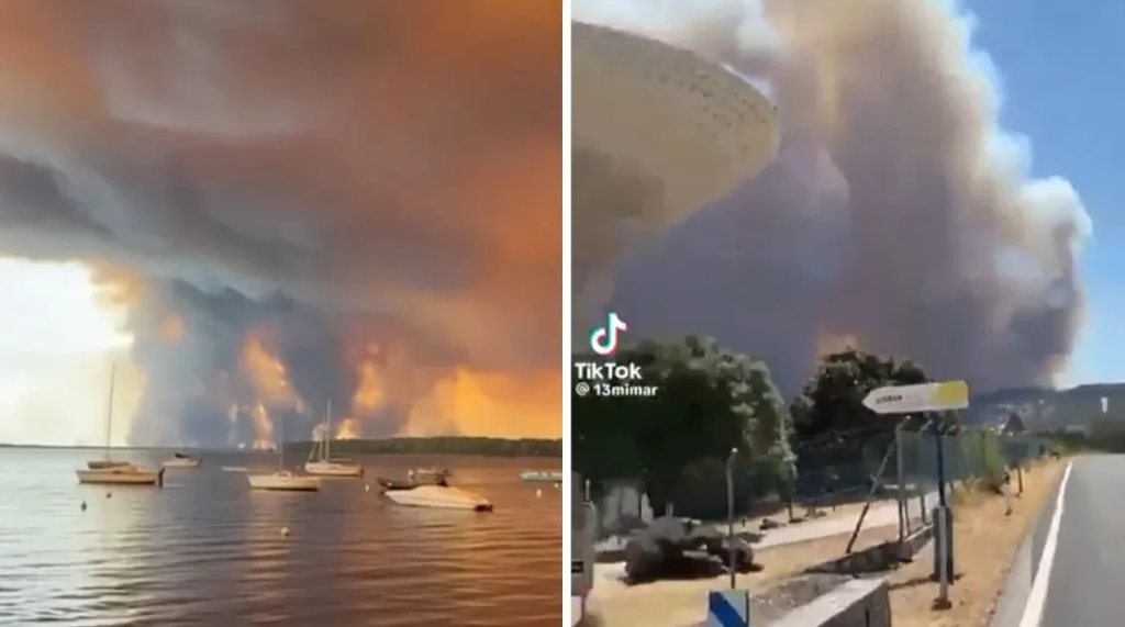 Πύρινος εφιάλτης σε Γαλλία και Ισπανία: Zήτησαν βοήθεια από την Ευρωπαϊκή Ένωση - Εκκενώνονται επτά δήμοι