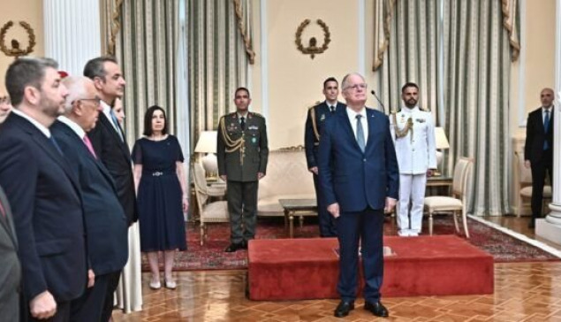 Η δεξίωση στο Προεδρικό Μέγαρο για την 52η επέτειο αποκατάστασης της Δημοκρατίας