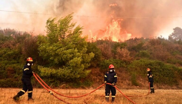 Πυρκαγιά στο όρος Καλλίδρομο Φθιώτιδας – Ενισχύθηκαν οι δυνάμεις