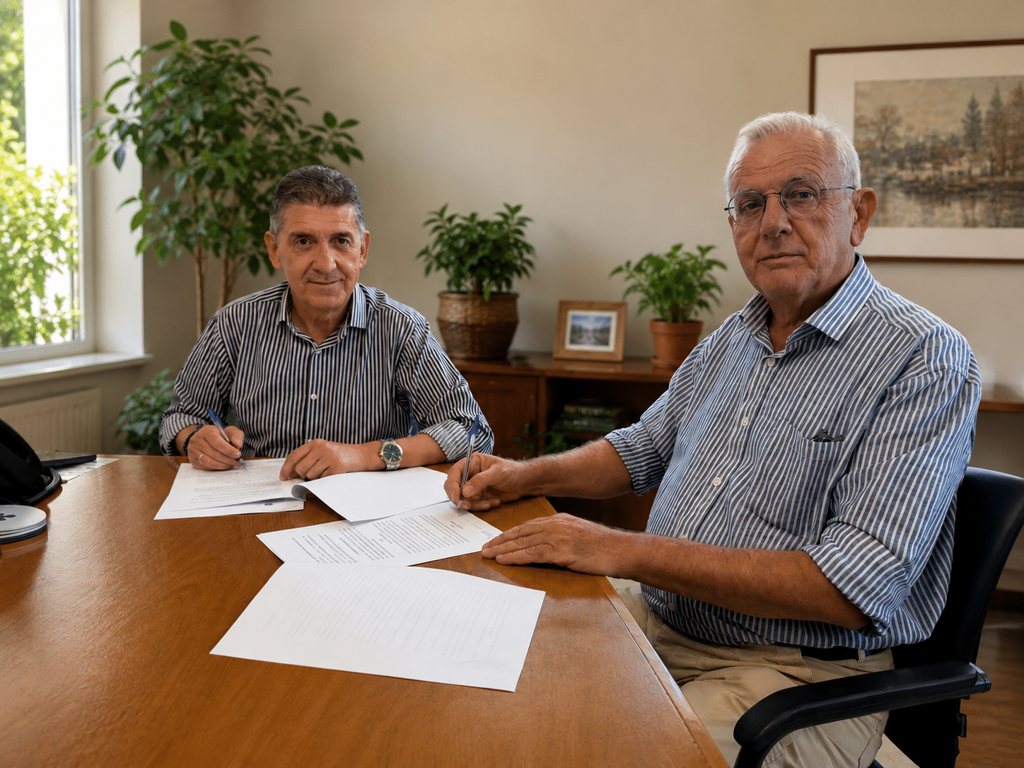 Υπογραφή σύμβασης για την παροχή υπηρεσιών τεχνικού συμβούλου για τον Χώρο Υγειονομικής Ταφής Απορριμμάτων (ΧΥΤΑ) Φλόκα και του ΧΥΤΑ Αιγείρας