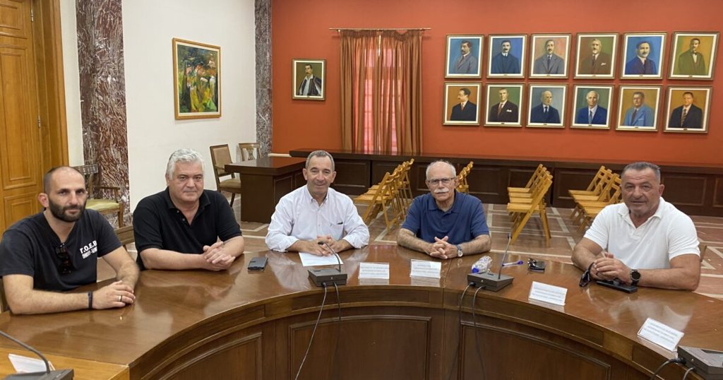 Στον Δήμαρχο Πύργου οι προτάσεις του Εργατικού Κέντρου για μια ασφαλή και καθαρή πόλη