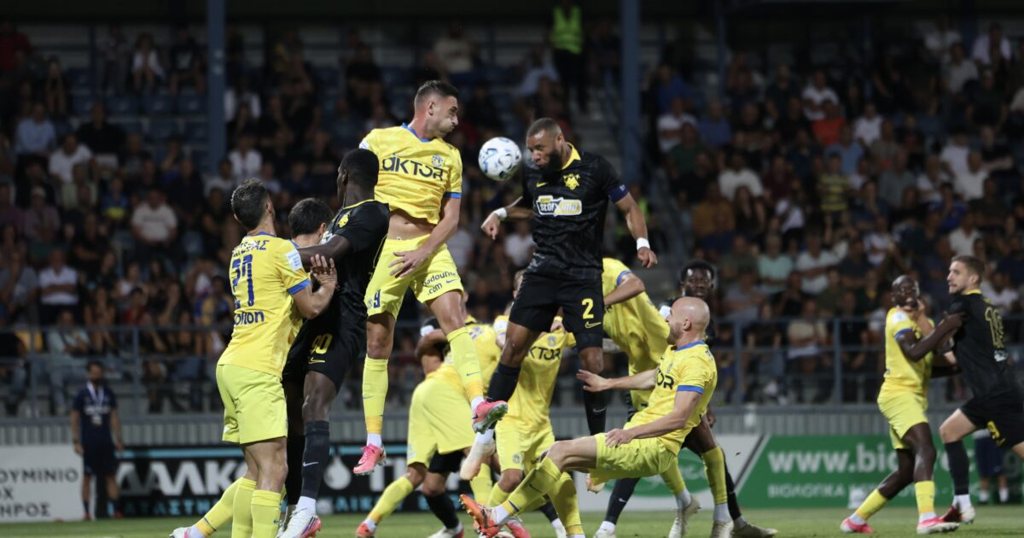 Αστέρας Τρίπολης – ΑΕΚ 1-1: Νέα εκτός έδρας απώλεια για την Ένωση στην Αρκαδία