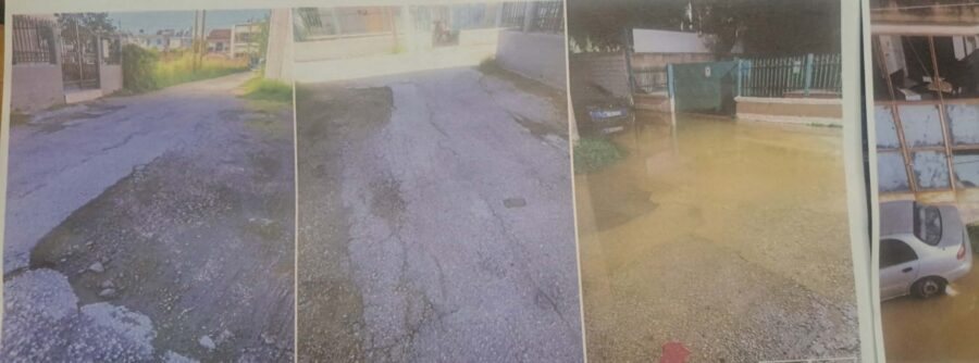 Πάτρα: Σε άθλια κατάσταση βρίσκεται ο ασφαλτοτάπητας στην οδό Νικηταρά