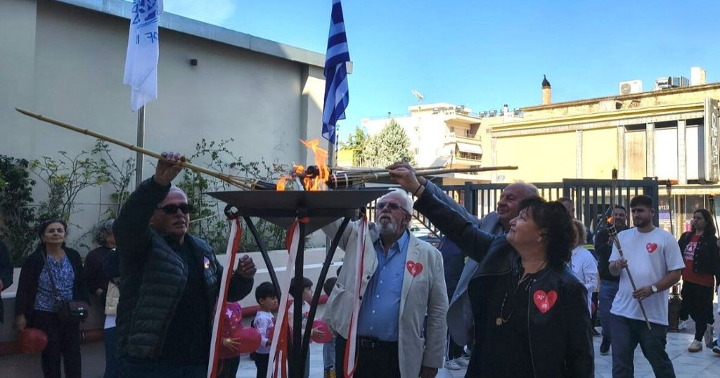 Η «Φλόγα της Αγάπης» ένωσε την Αμαλιάδα στο μήνυμα της εθελοντικής αιμοδοσίας