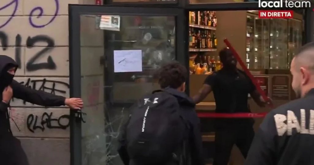 Μιλάνο: Χάος στο κέντρο με βανδαλισμούς και δεκάδες προσαγωγές
