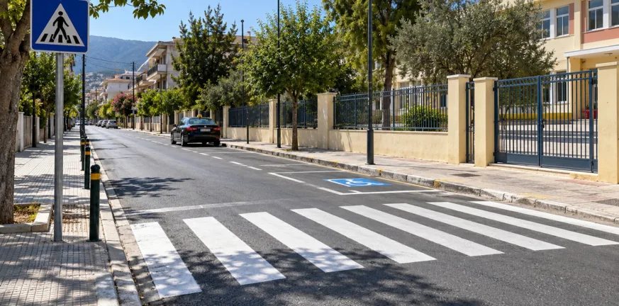 Πέντε νέες κυκλοφοριακές παρεμβάσεις σε σημεία του Αιγίου